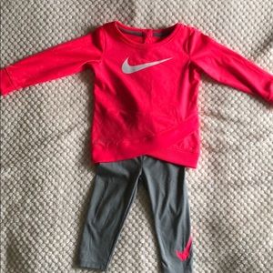 Nike Dri-fit toddler girl activewear